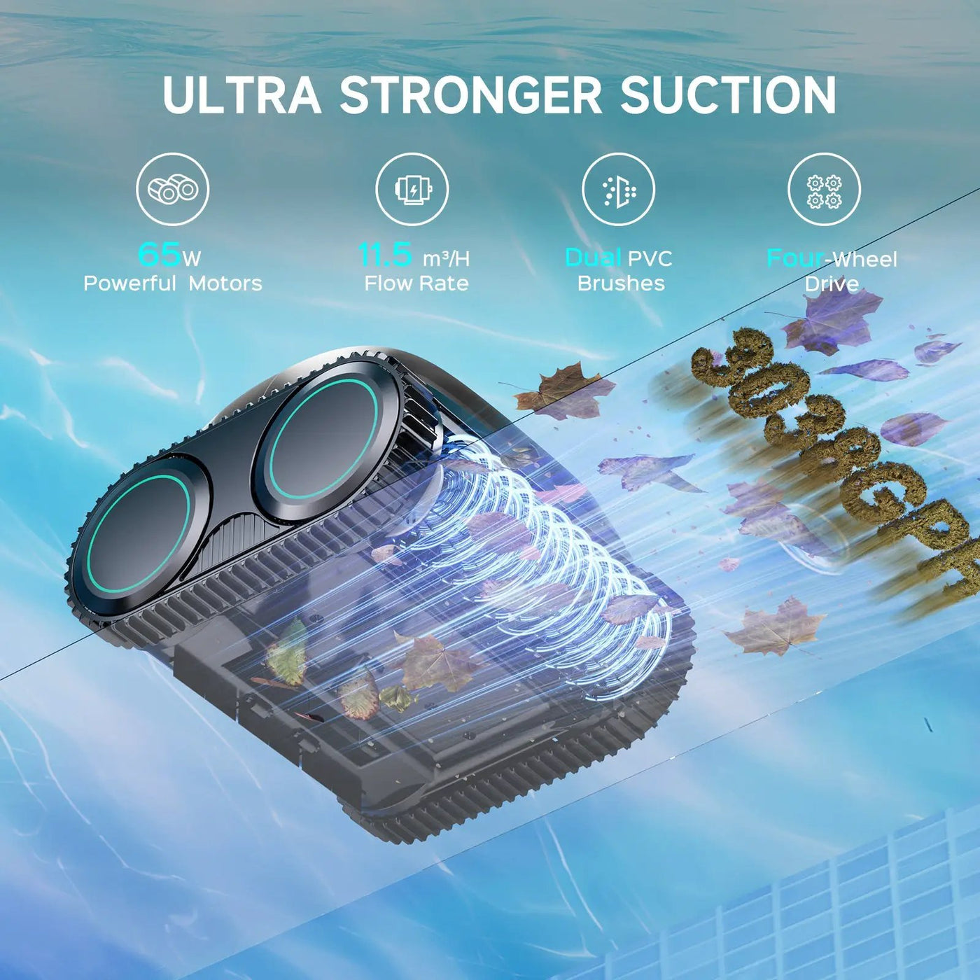 (2026 Upgrade) WYBOT C1 Cordless Robotic Pool Cleaner by WYBOT