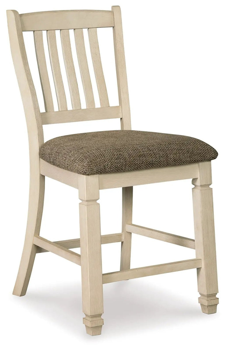 Bolanburg - Upholstered Barstool (Set of 2) - Beige by Unique Piece Furniture