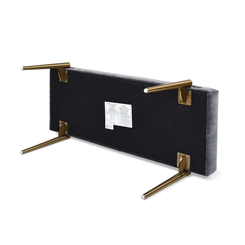 Aria - Upholstered Accent Bench by HouseOfZazla