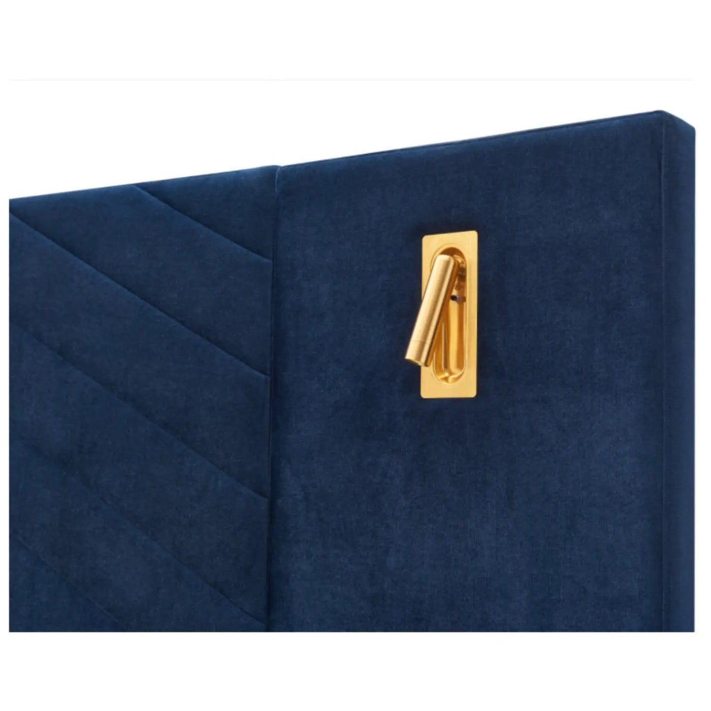 Comfortable Upholstered Bed With Vertical Channel Tufted Wingback Headboard by HouseOfZazla