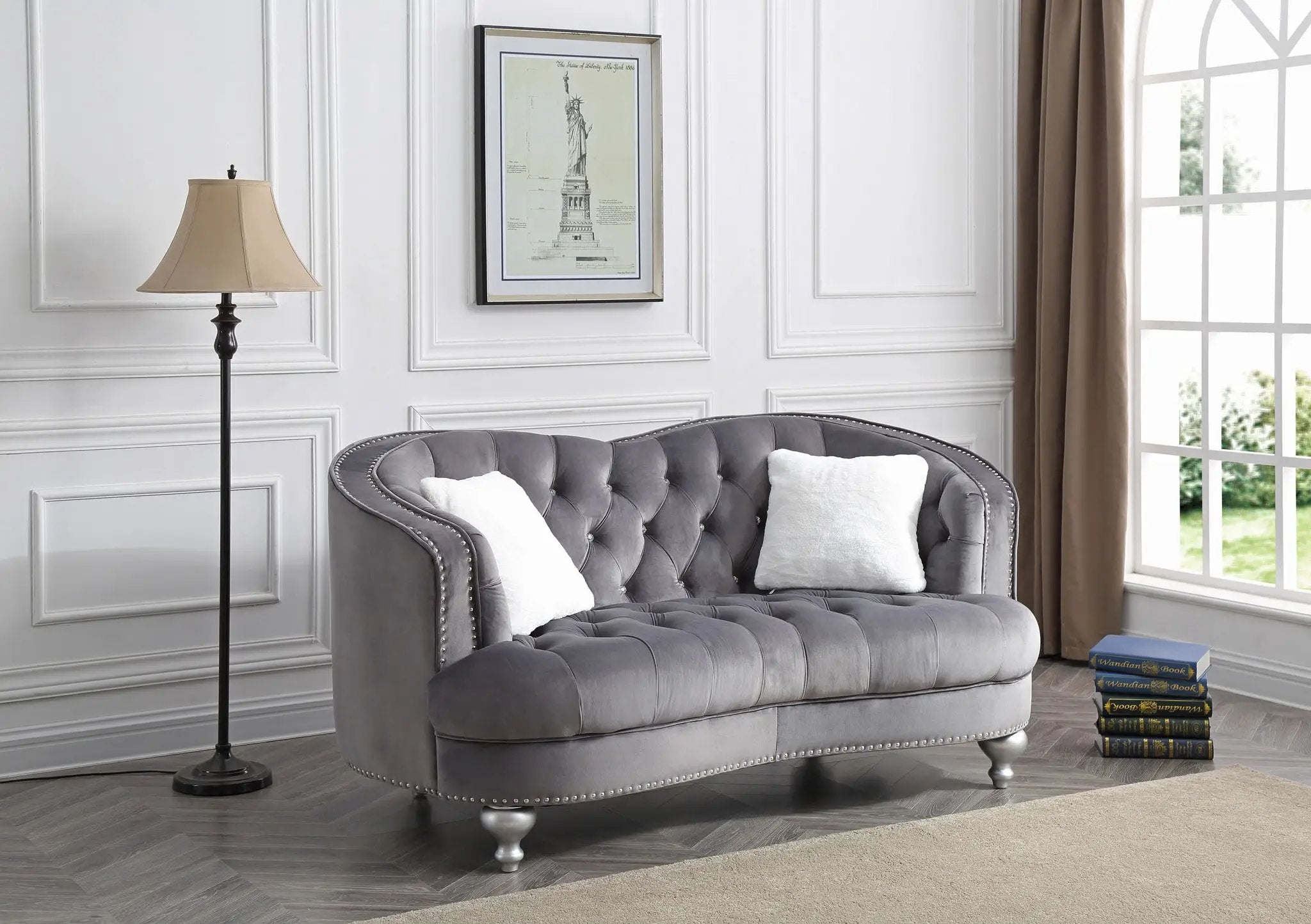 Jewel Loveseat by Unique Piece Furniture