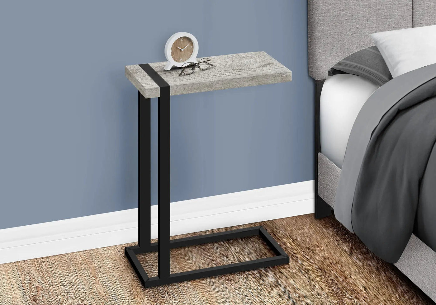 Accent Table, C-Shaped, Contemporary & Modern Stylish Design by HouseOfZazla