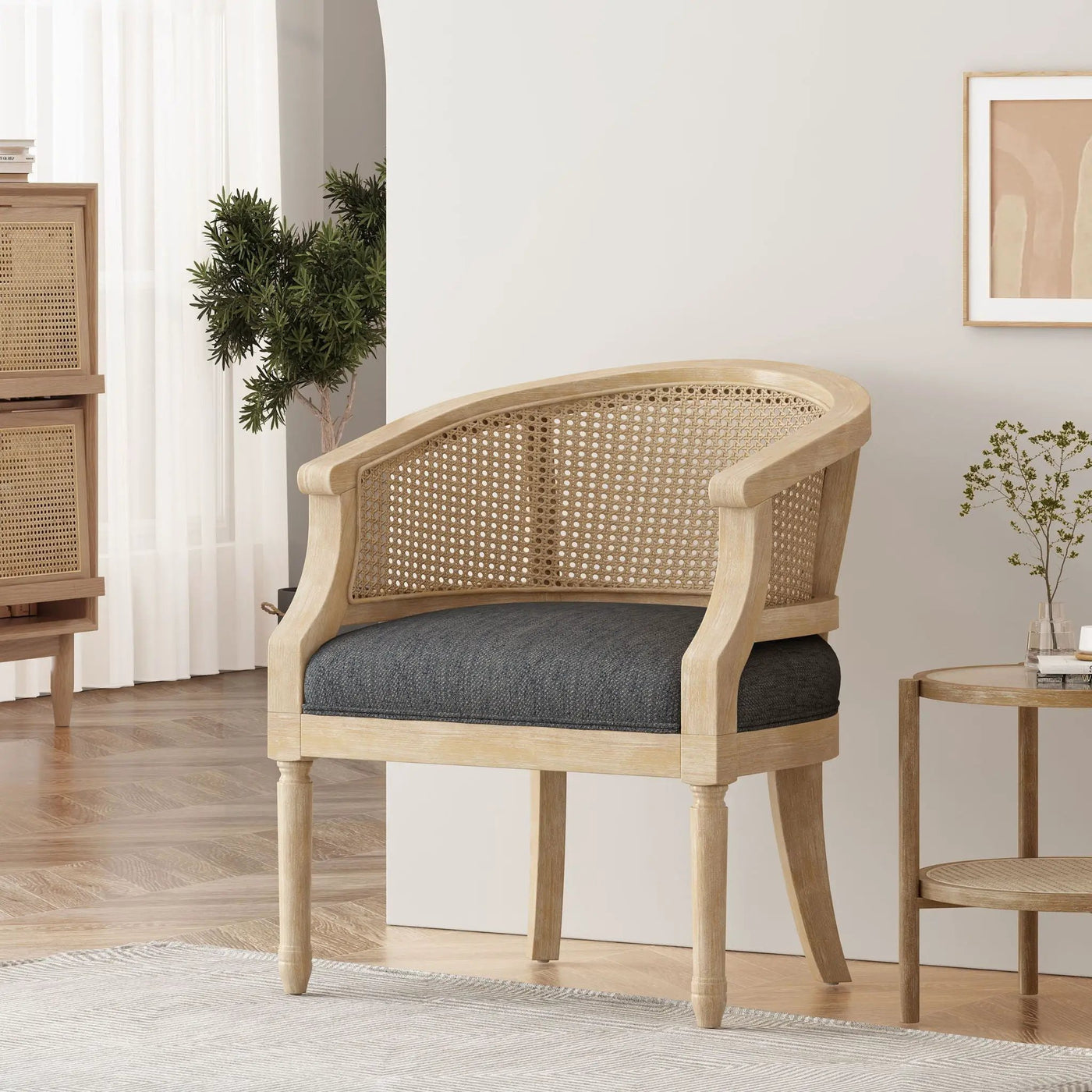 Curved Backrest Accent Chair by HouseOfZazla