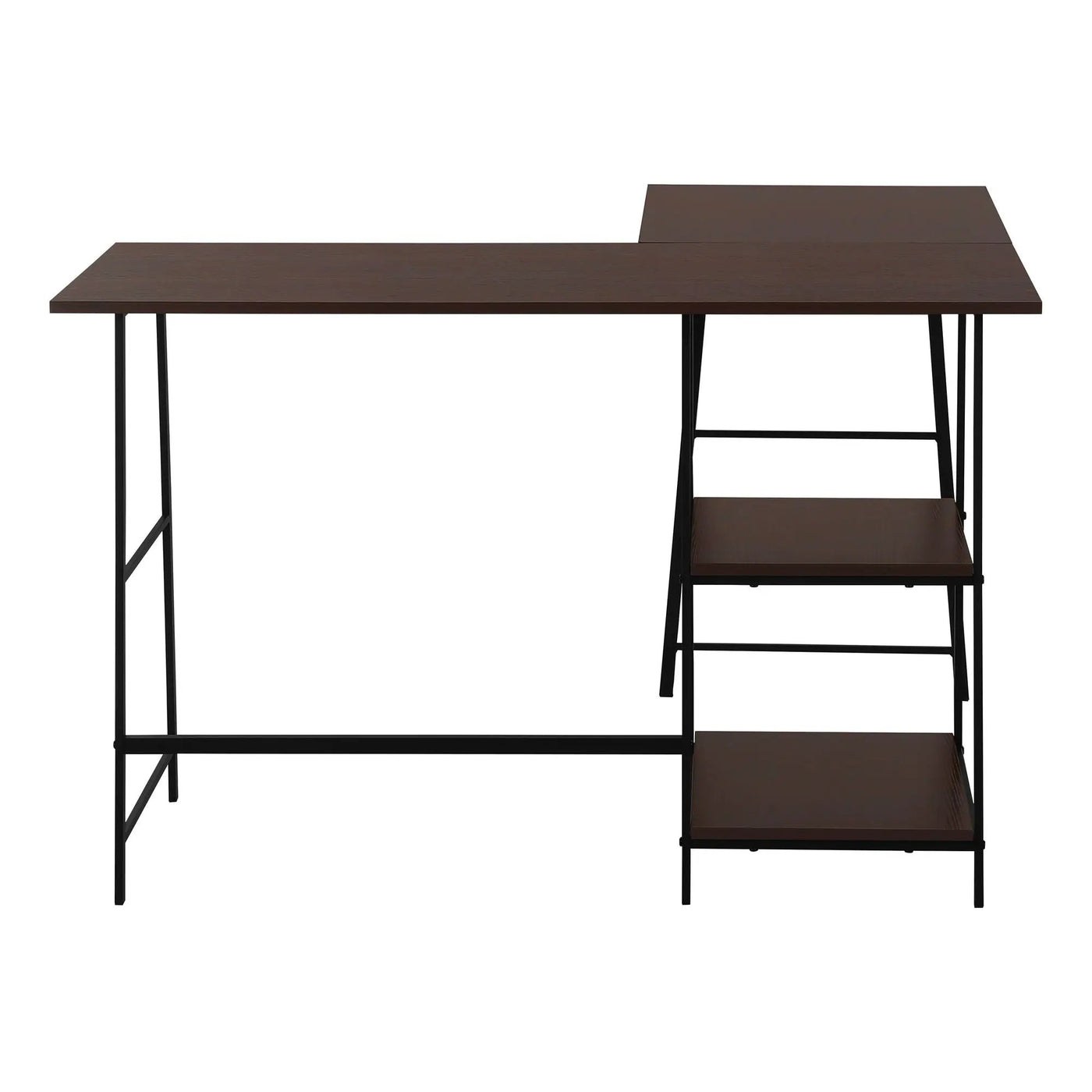 Computer Desk, Home Office, Corner, Storage Shelves, L Shape, Work, Laptop, Contemporary, Modern by Unique Piece Furniture
