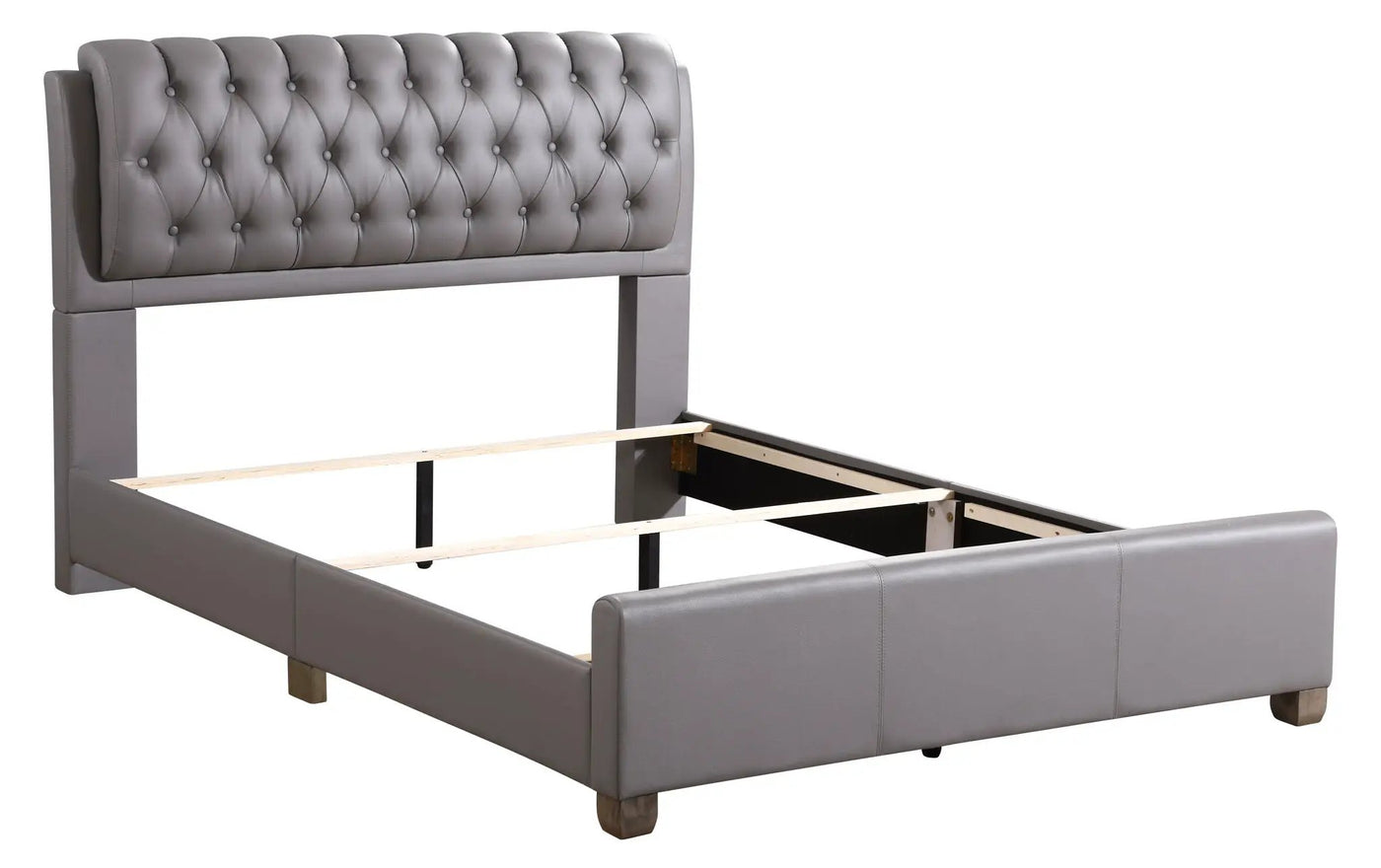 Tufted Upholstered Bed by HouseOfZazla