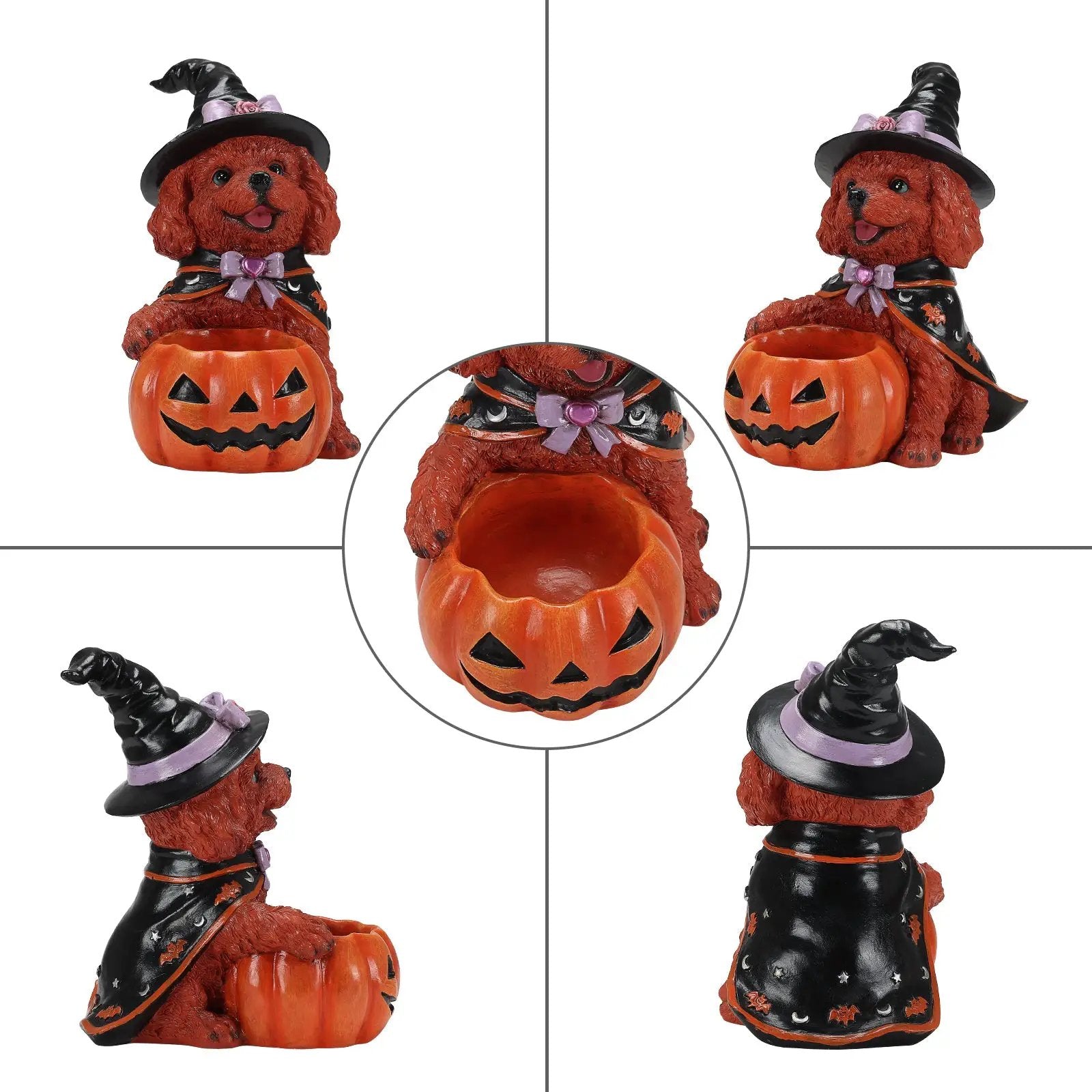 Halloween Puppy Figurine by HouseOfZazla