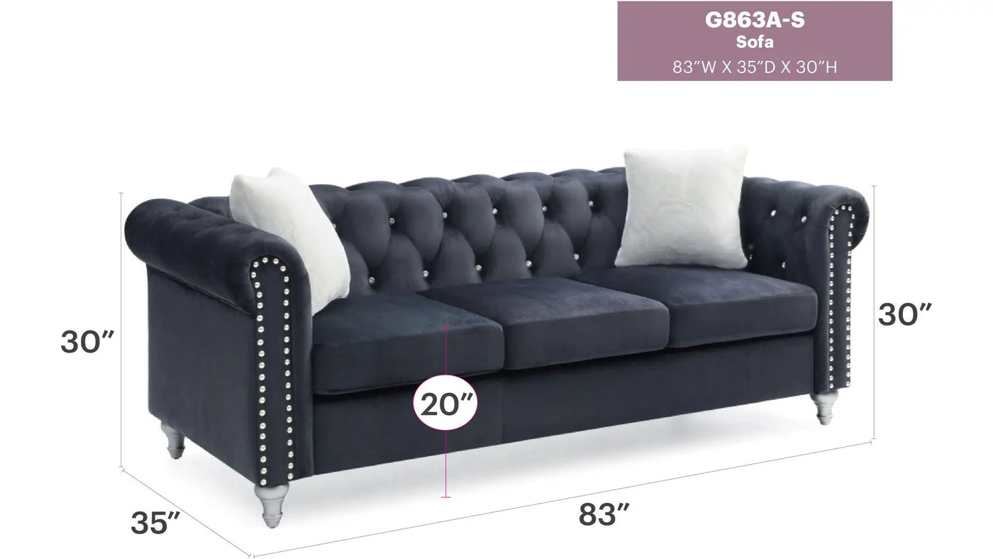 Raisa - Sofa by HouseOfZazla