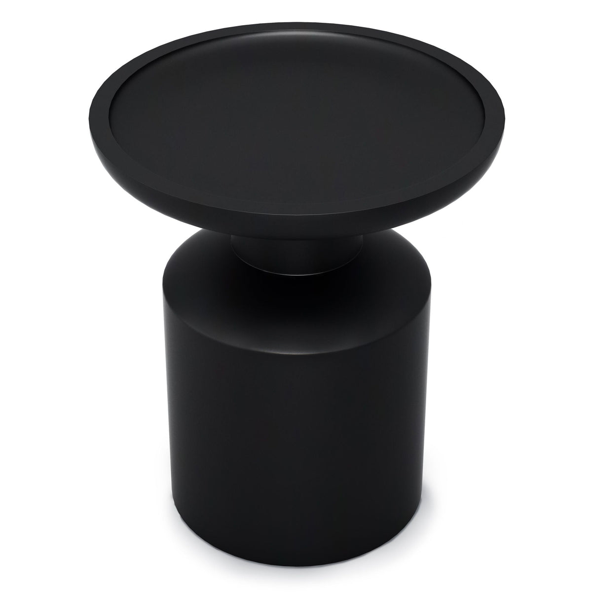 Handcrafted Wooden Accent Table with Sculptural Design - Multiple Colors, photo 6 of 32