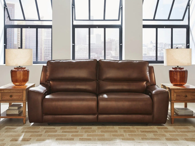 DeepWakes - 2 Seat Power Reclining Sofa With Adjustable Headrest by Unique Piece Furniture