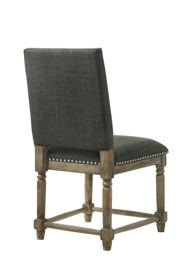 Everton - Fabric Chair With Nailhead Trim by HouseOfZazla