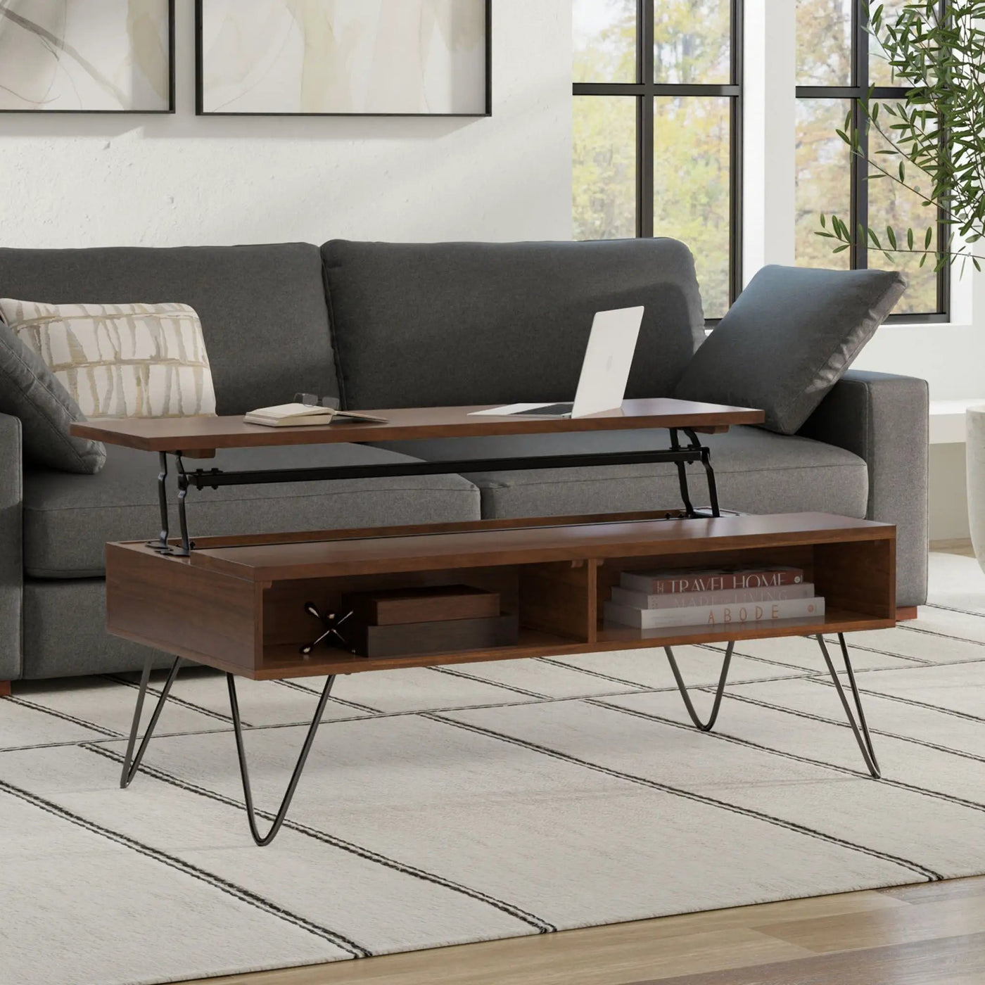 Hunter - Handcrafted Lift Top Coffee Table by Unique Piece Furniture