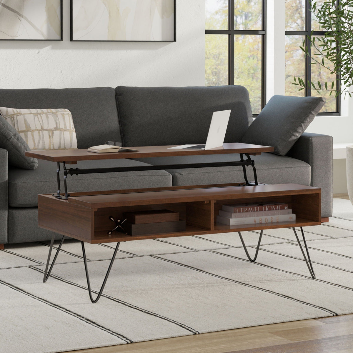 Hunter - Handcrafted Lift Top Coffee Table, photo 12 of 40