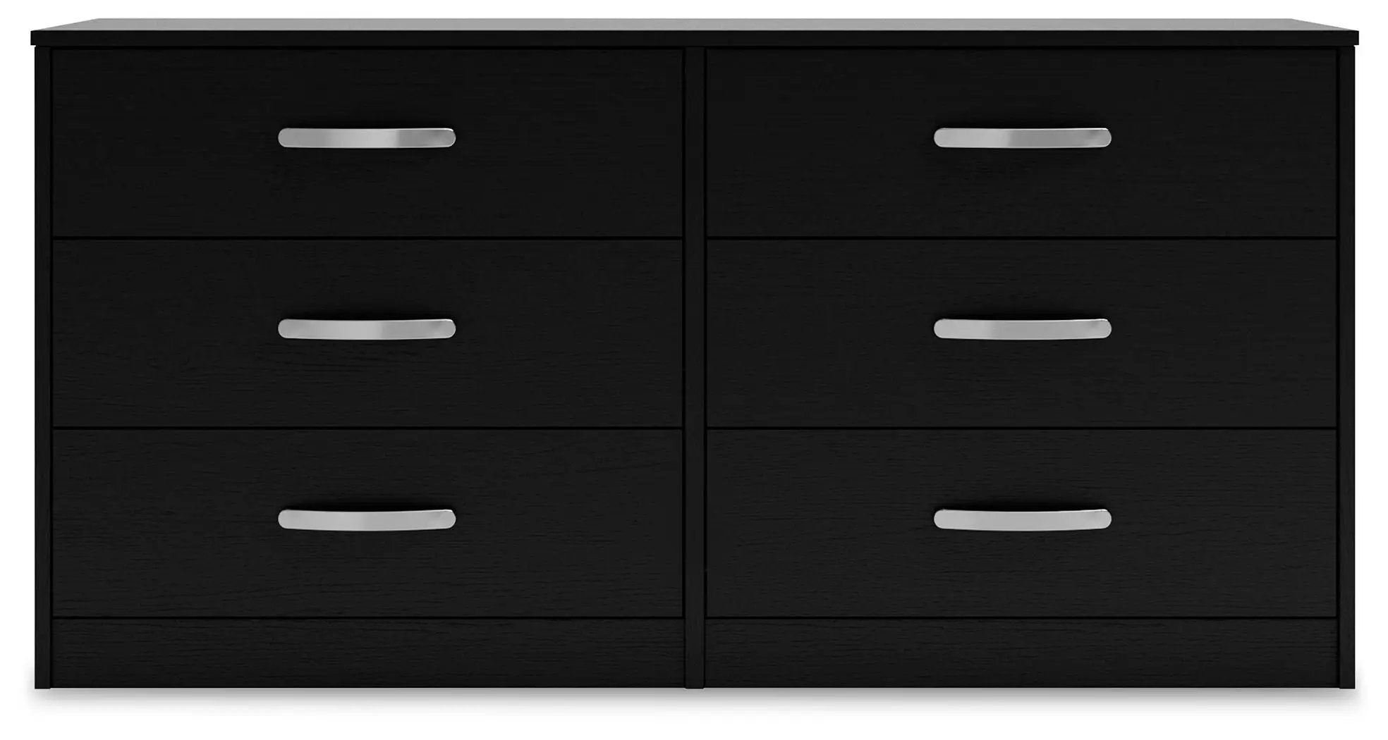 Finch - Six Drawer Dresser - Black by Unique Piece Furniture