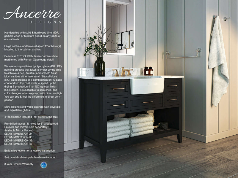Hayley 48" Bath Vanity Set by Ancerre Designs