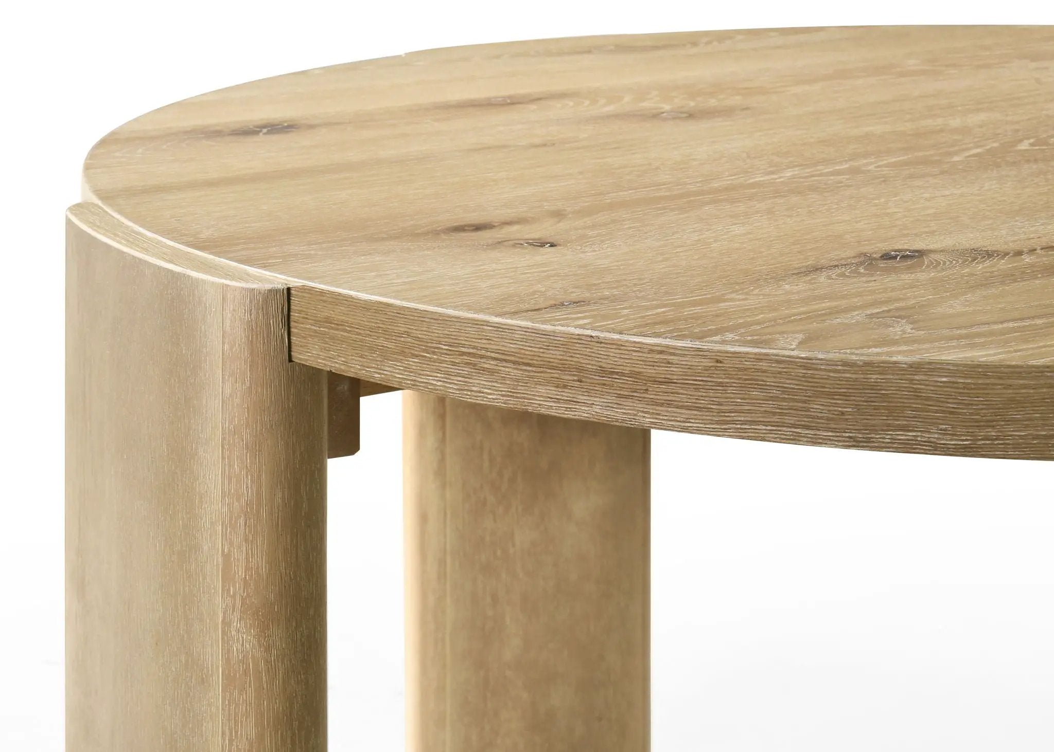 Bowen - Round Dining Table - Oak Finish by Unique Piece Furniture