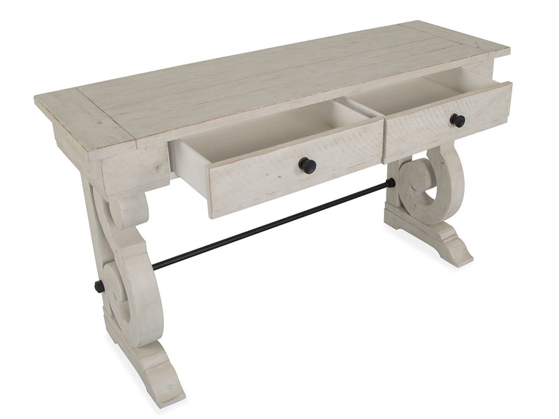 Bronwyn - Rectangular Sofa Table - Alabaster, photo 2 of 7