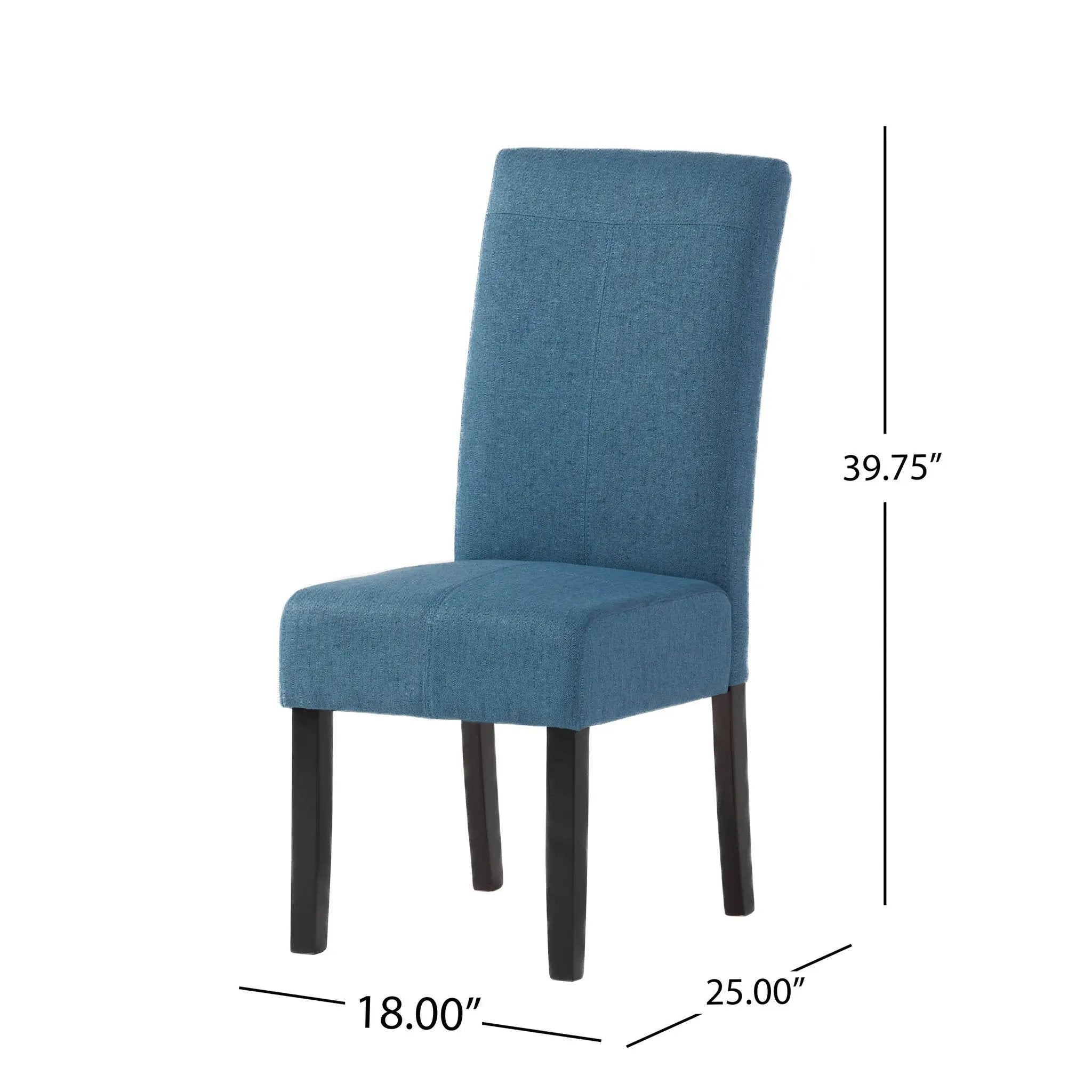 Pertica Dining Upholstered Armless Chairs (Set of 2) by HouseOfZazla
