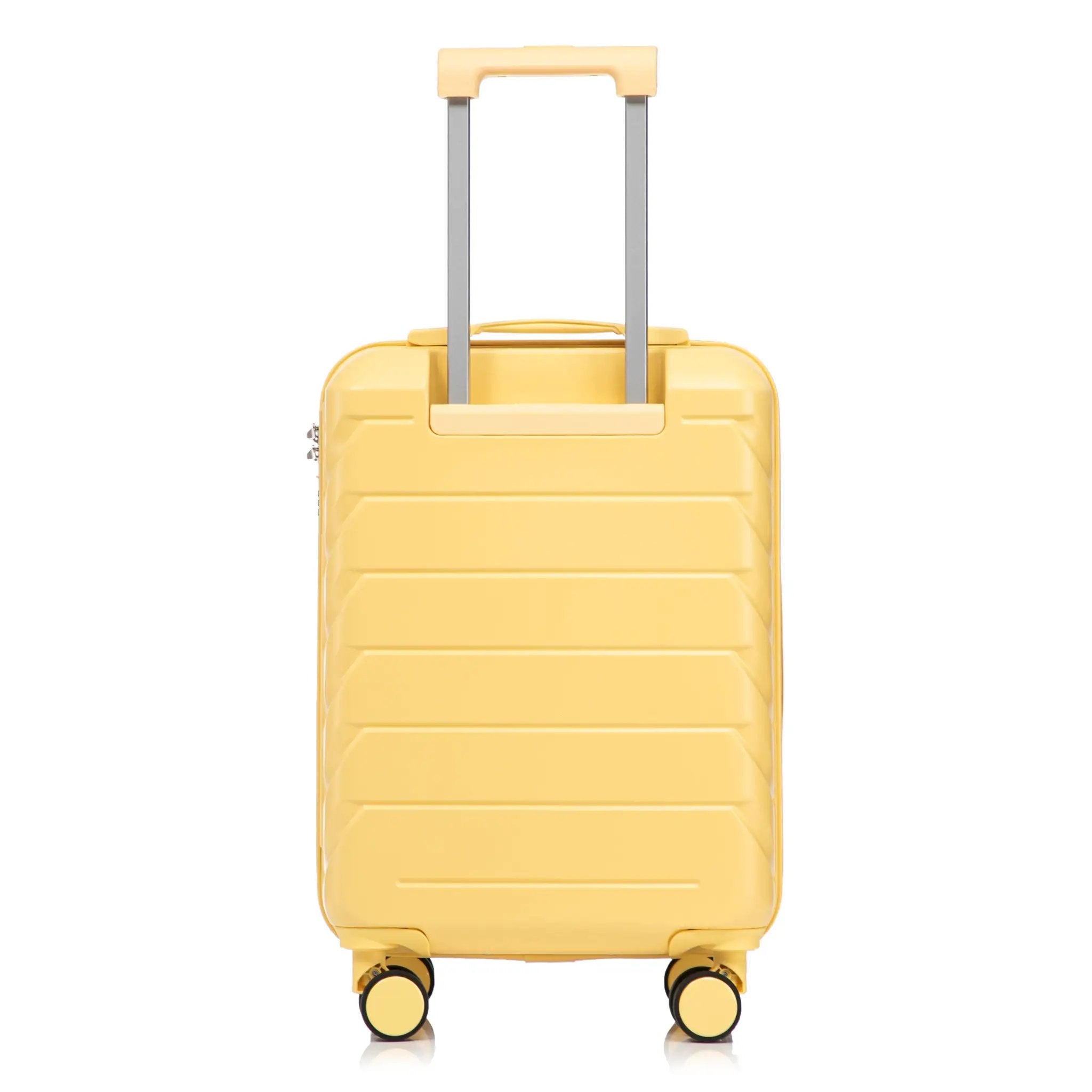 14'/20' 2-Piece ABS Spinner Wheel Luggage Set with Combination Lock by HouseOfZazla