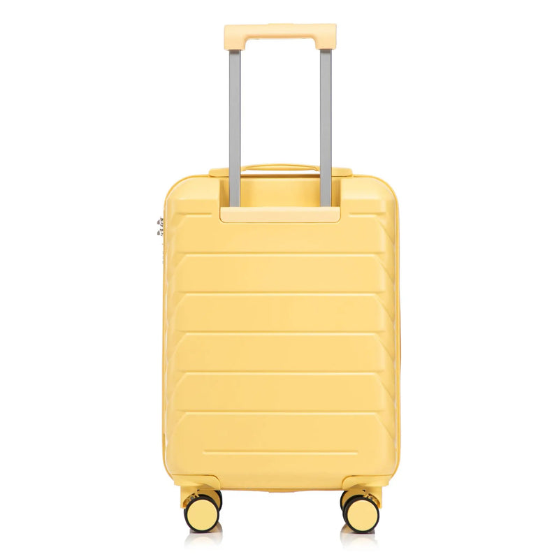 14'/20' 2-Piece ABS Spinner Wheel Luggage Set with Combination Lock by HouseOfZazla