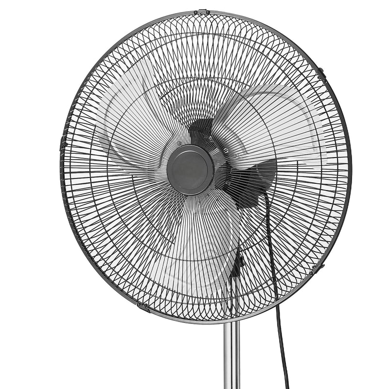 18" Industrial Pedestal Fan 3-Speed Oscillating Fan with Adjustable Height by HouseOfZazla
