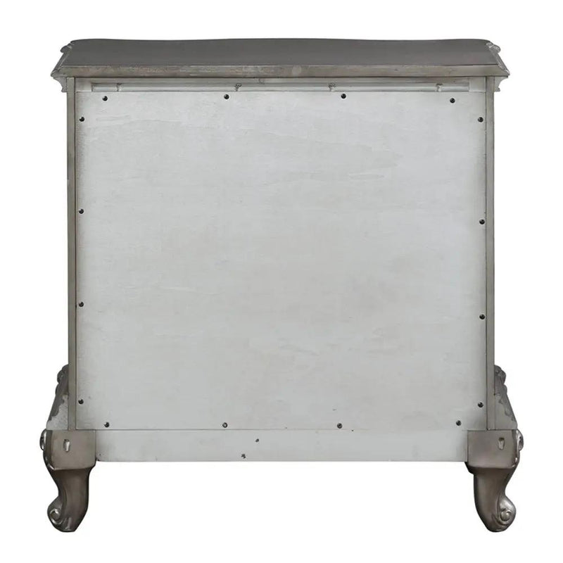 Ariadne - Nightstand - Antique Platinum by Unique Piece Furniture