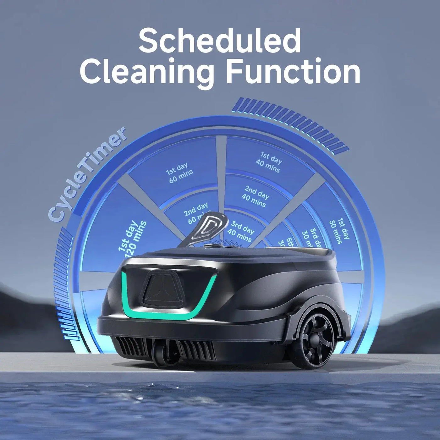 (2026 Upgrade) WYBOT A1 Cordless Robotic Pool Cleaner by WYBOT