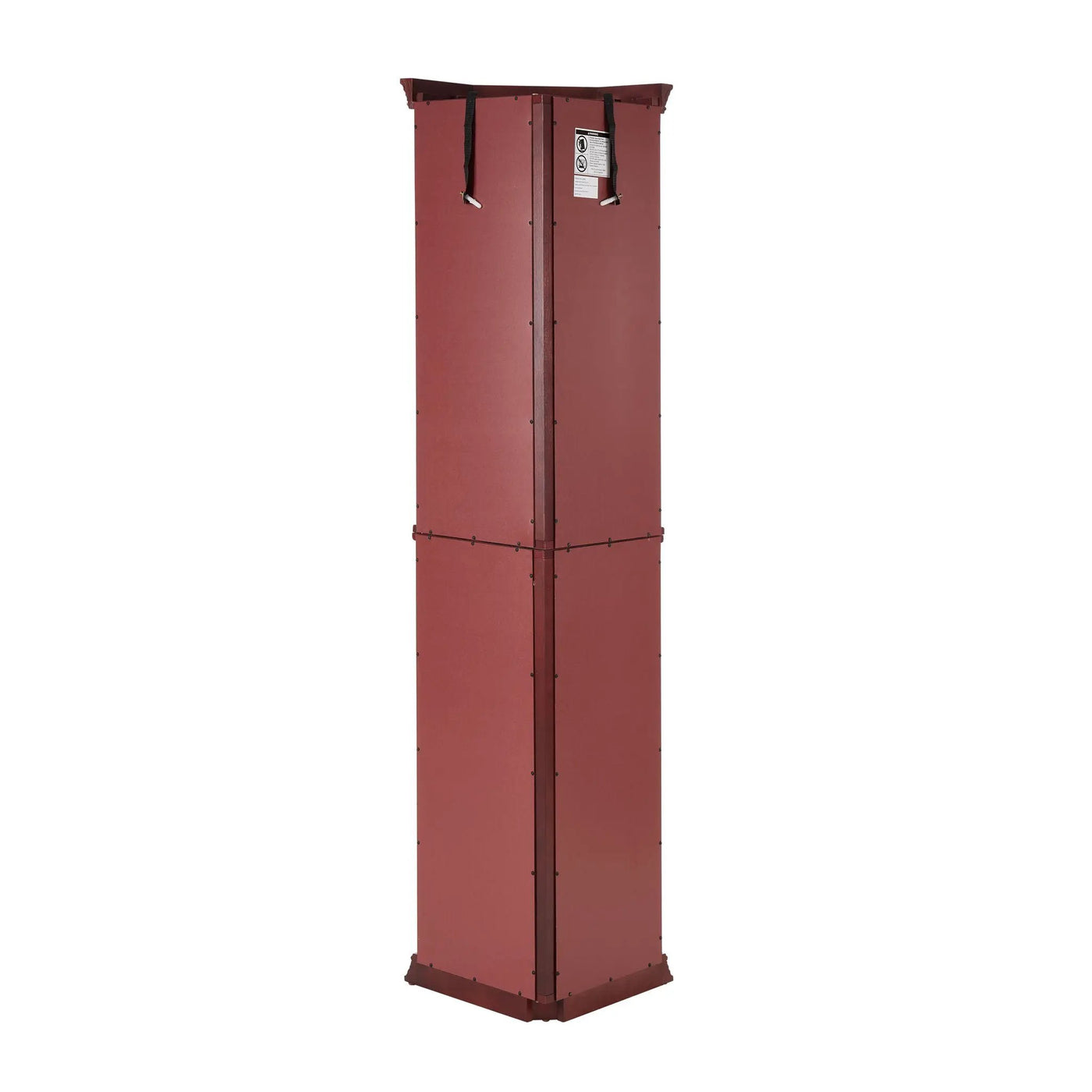 Corner Curio Cabinet With Lights, Adjustable Tempered Glass Shelves, Mirrored Back, Display Cabinet (E26 Light Bulb Not Included) by HouseOfZazla