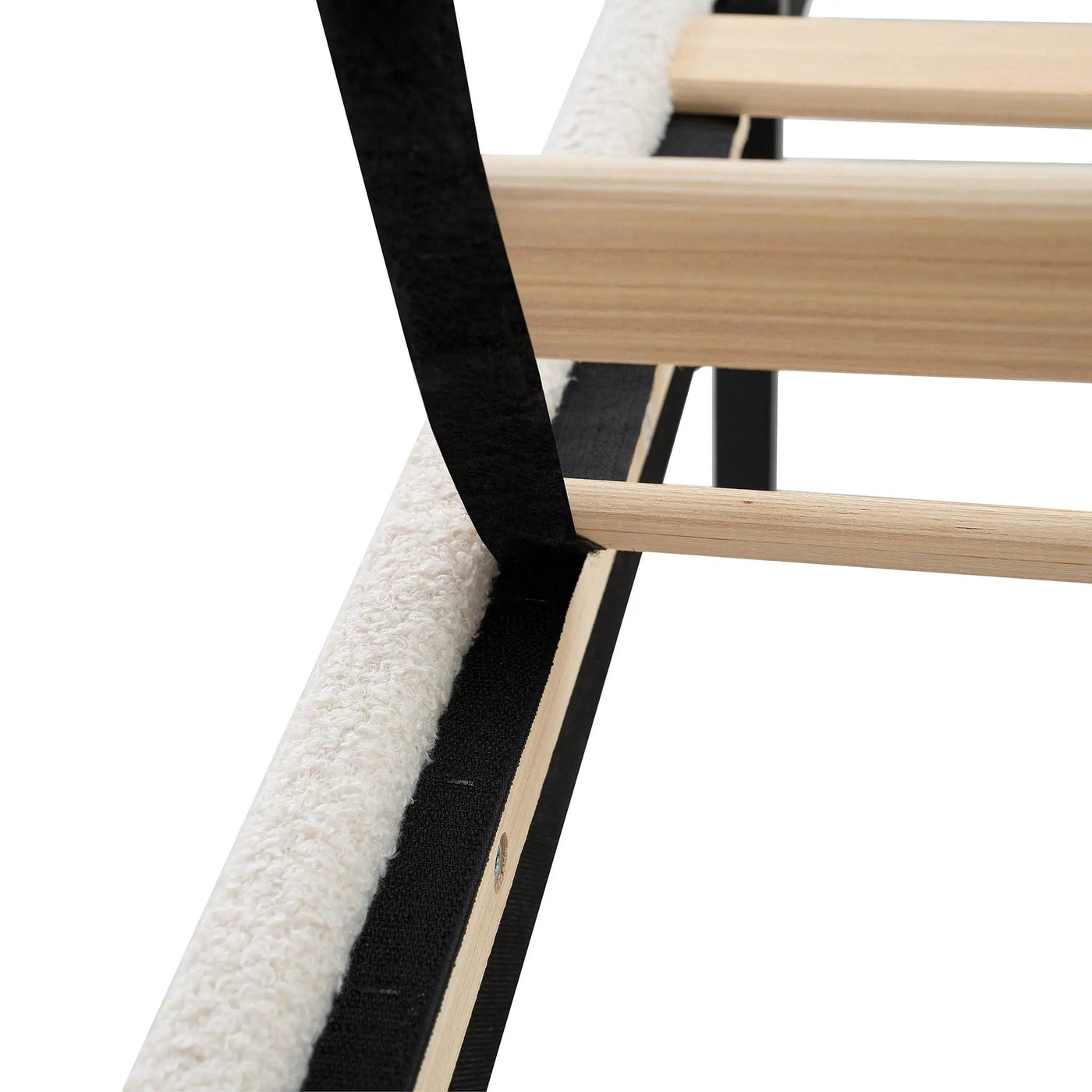 Platform Bed Frame With Tall Headboard And High Footboard by HouseOfZazla
