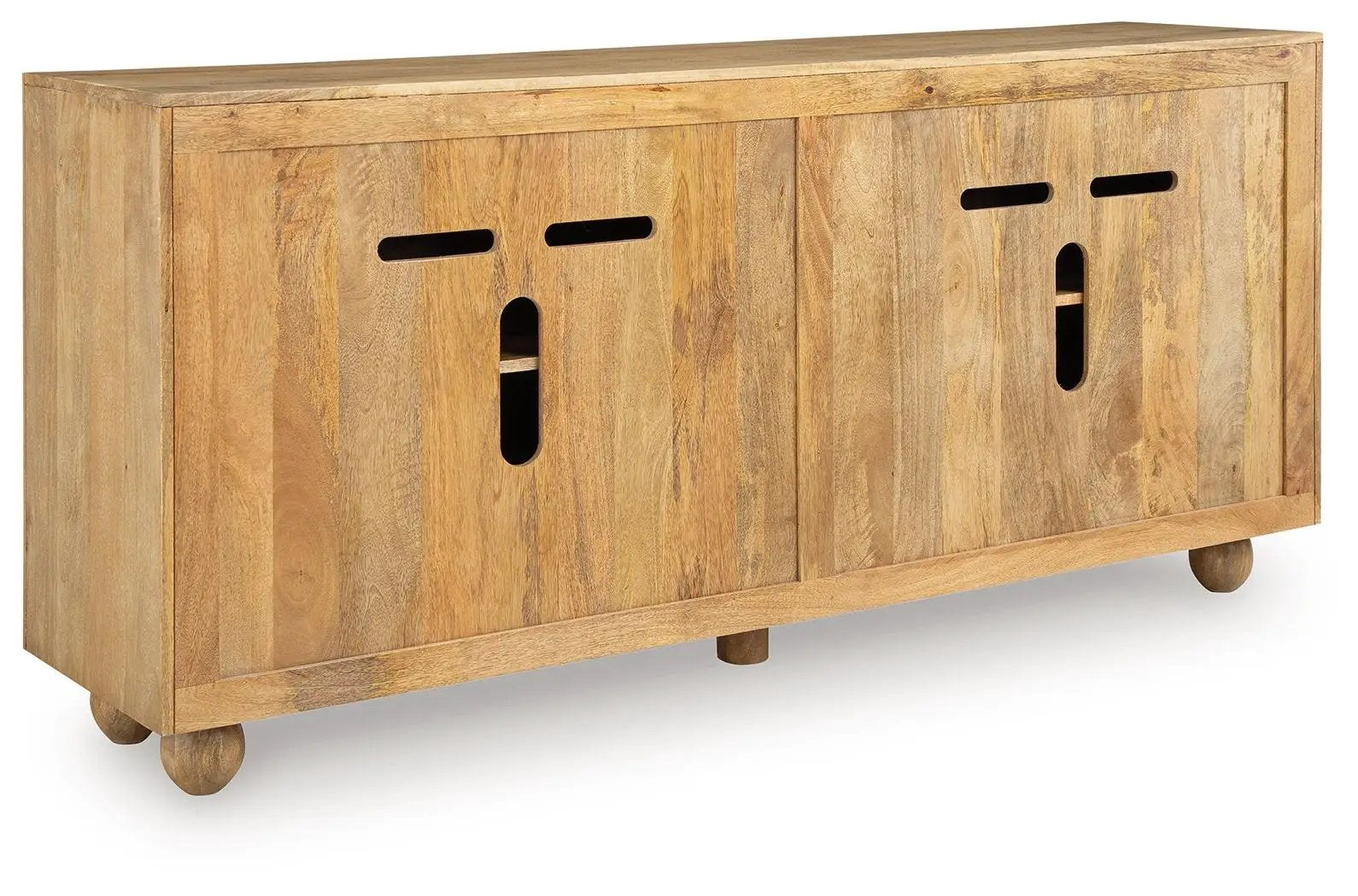 Niam - Accent Cabinet - Light Antique Beige by Unique Piece Furniture
