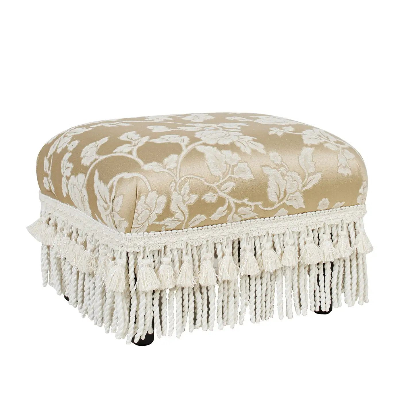 Fiona - Handcrafted Accent Footstool Ottoman by HouseOfZazla