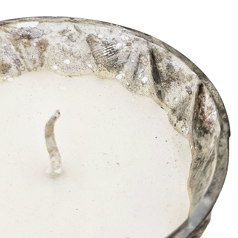 Scented Soy Wax Candle (Set of 4) - Silver by HouseOfZazla