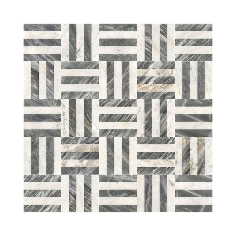 Elegant Waterjet Polished Marble Tile For Floor And Wall by HouseOfZazla