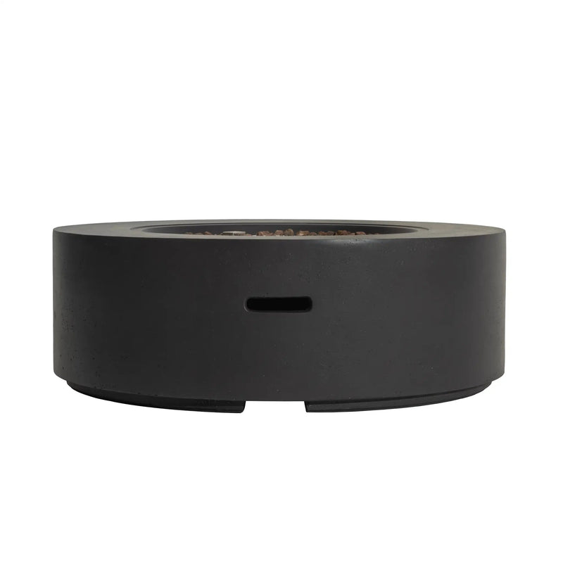40' Round Outdoor Propane Fire Pit Table by HouseOfZazla
