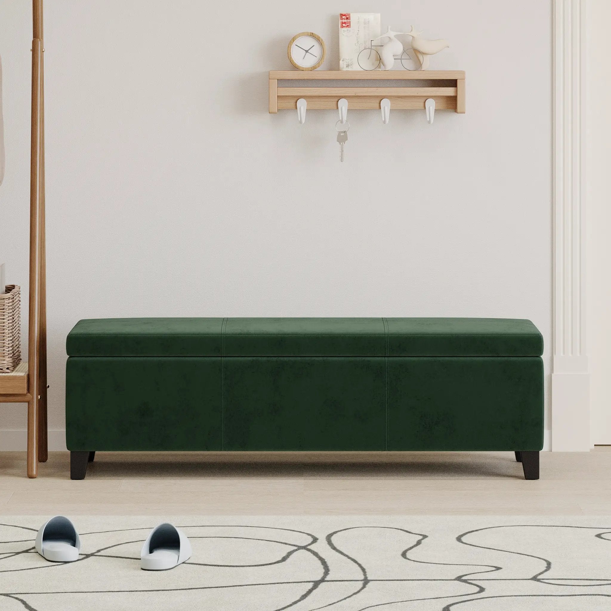 Indoor Forest Storage Bench by HouseOfZazla
