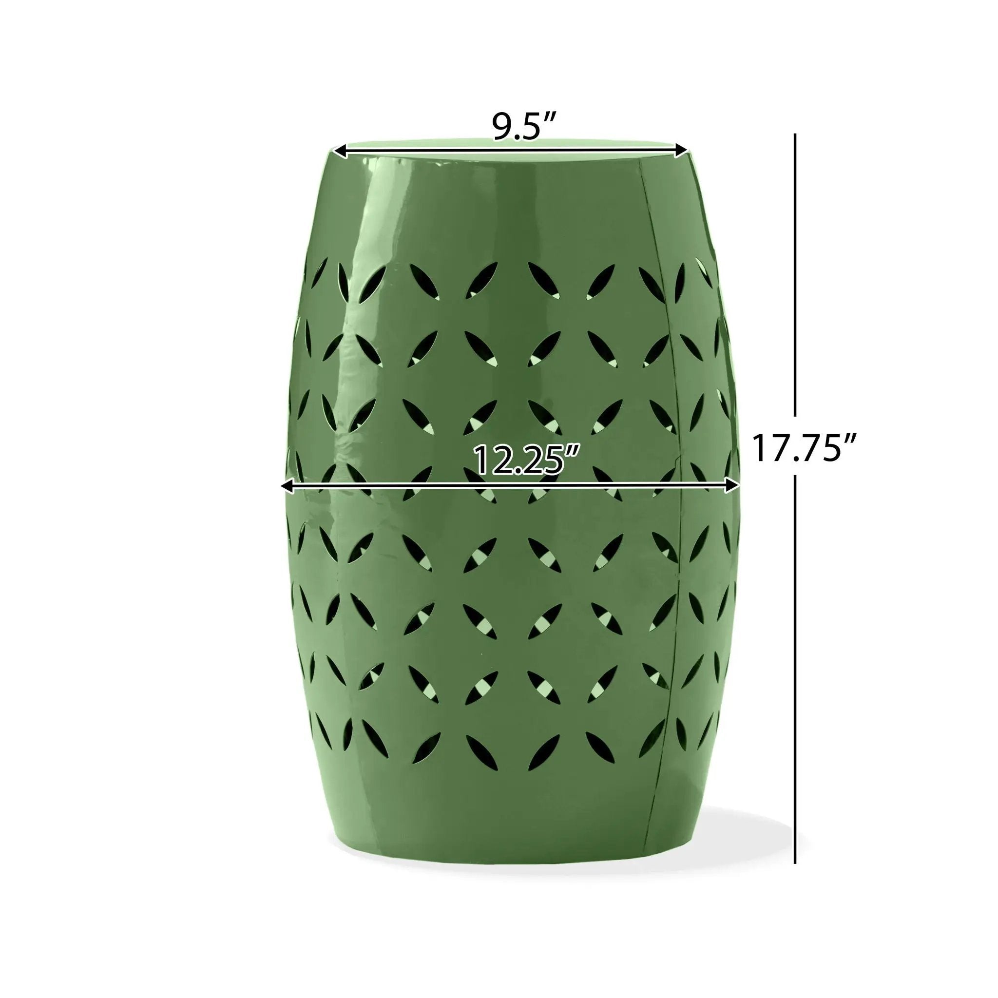Outdoor Side Table With Barrel Shape by HouseOfZazla