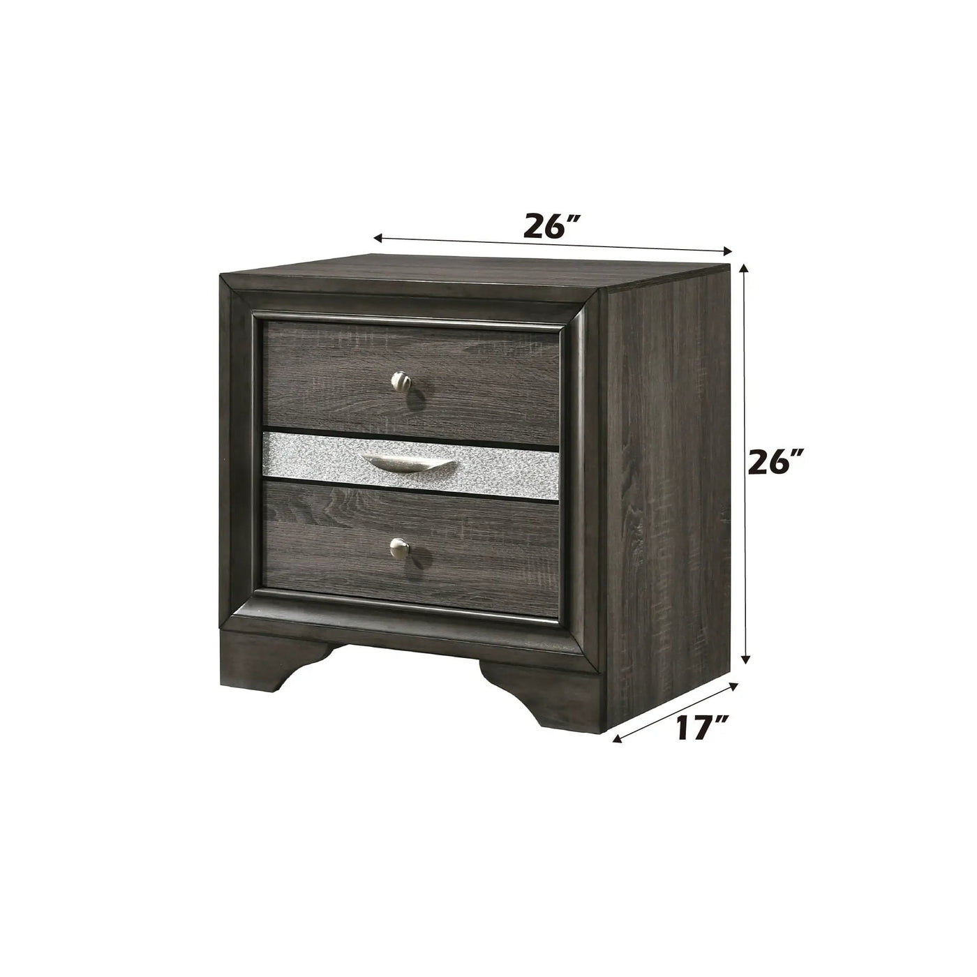 Naima - Chic Design Nightstand by Unique Piece Furniture