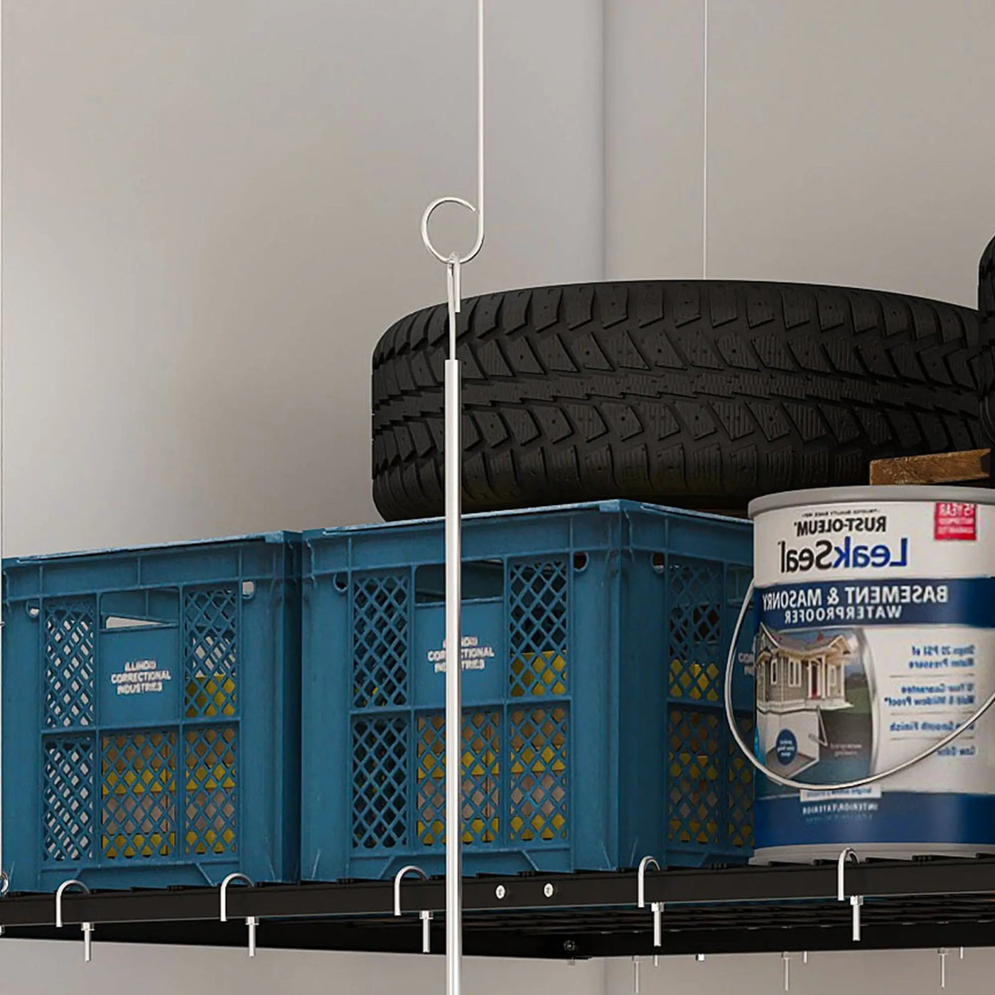 Overhead Garage Storage Rack by HouseOfZazla