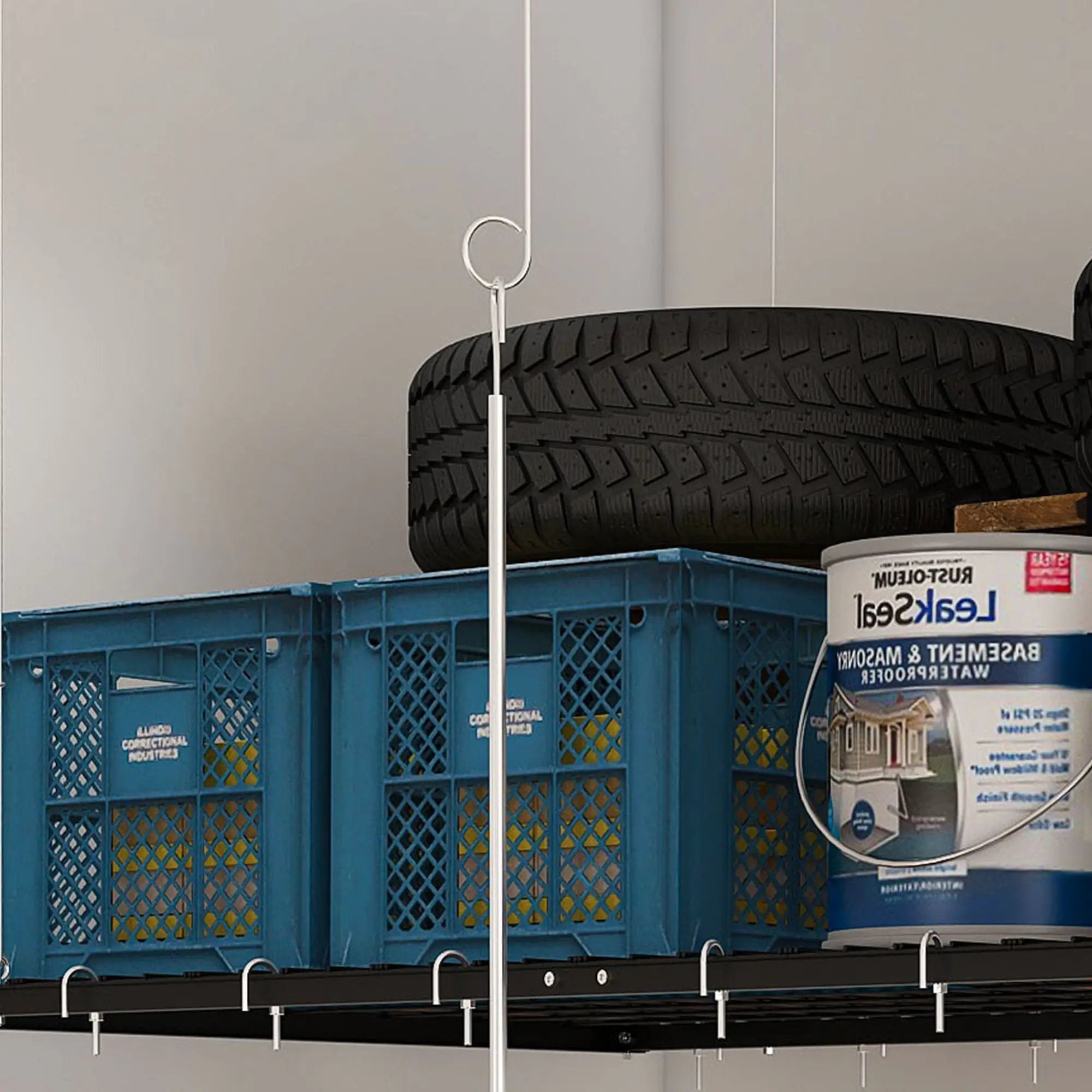 Overhead Garage Storage Rack by HouseOfZazla