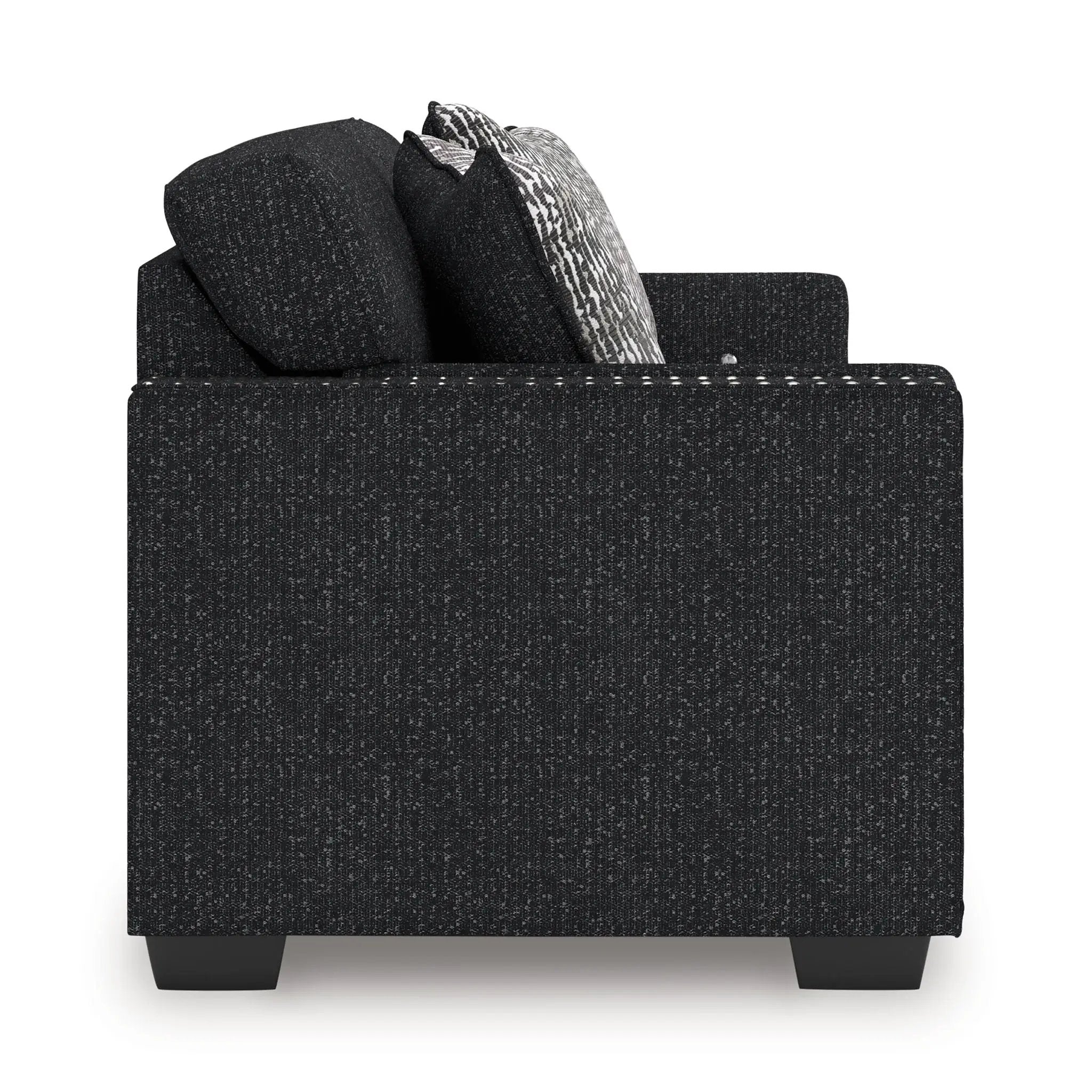 Jasmine Peaks - Sofa - Coal by Unique Piece Furniture