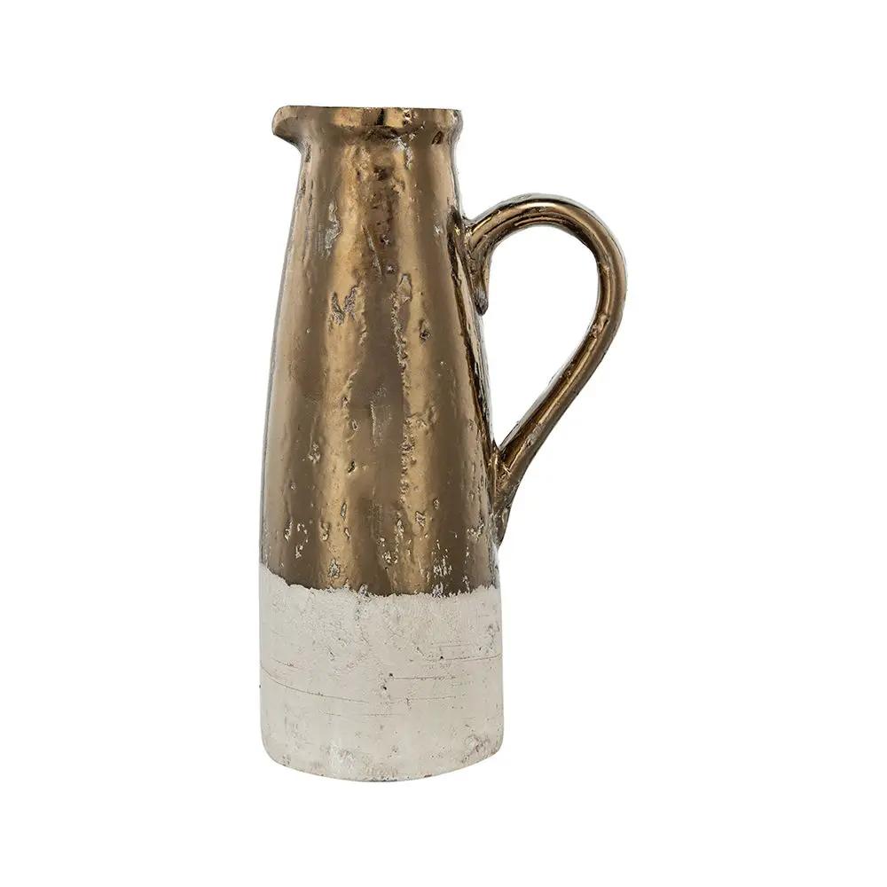 Candia - Terracotta Pitcher by HouseOfZazla