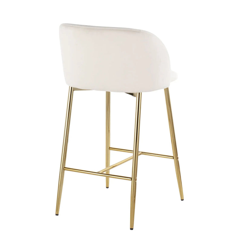 Fran - Contemporary Counter Stool (Set of 2) by HouseOfZazla