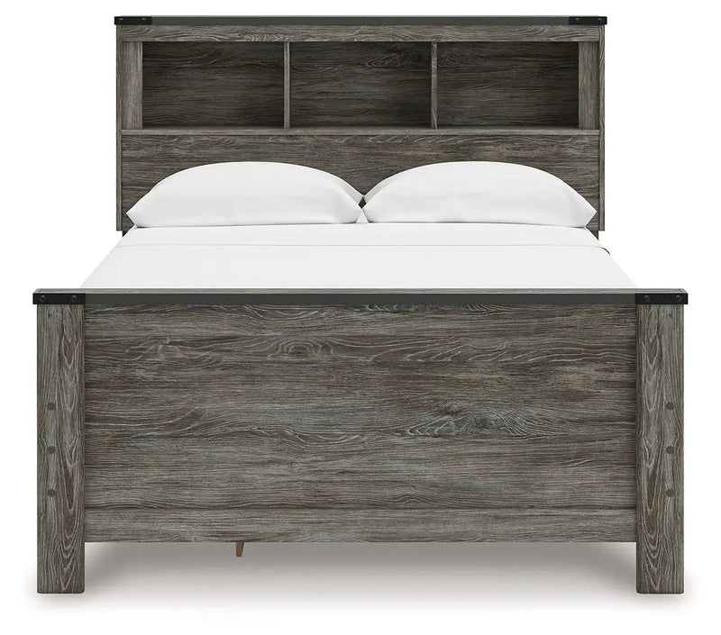 Frandern - Bookcase Panel Bed by Unique Piece Furniture