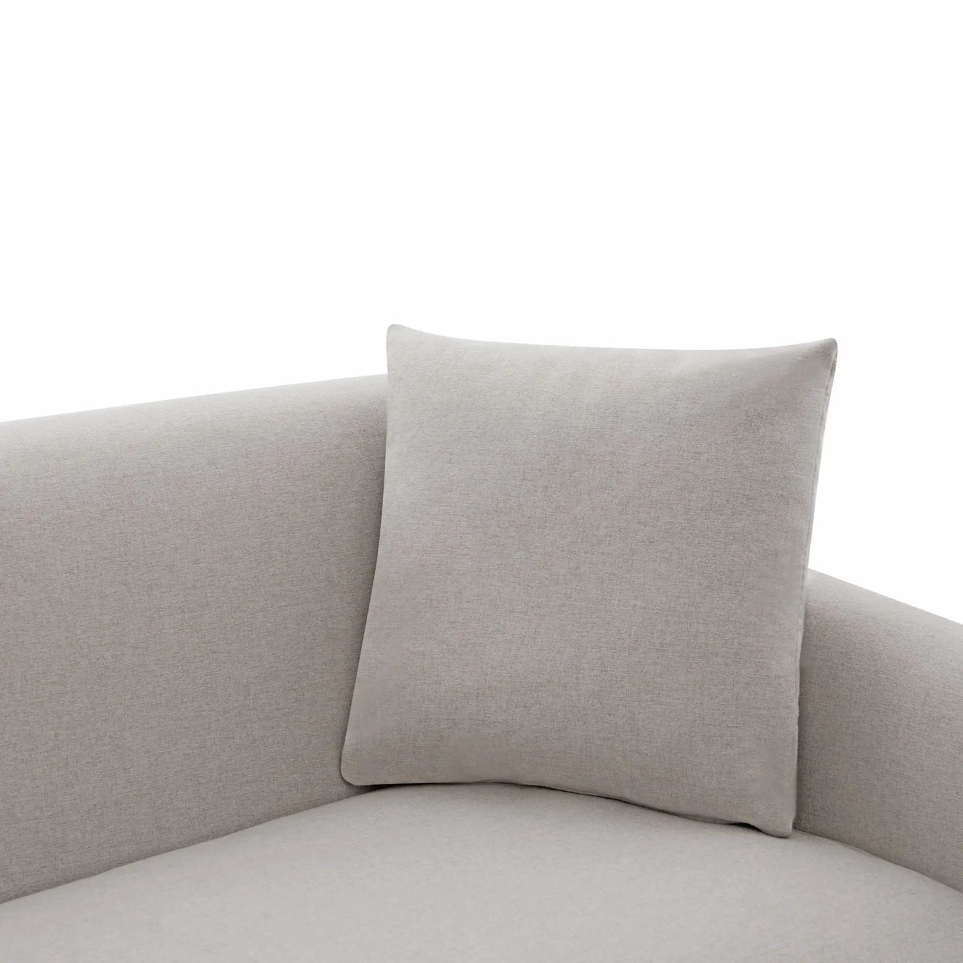 3 Seater Sofa With Wrap Around Armrests And Throw Pillows by HouseOfZazla