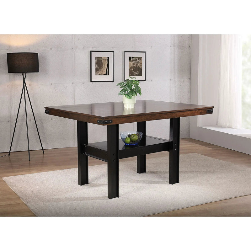 Walden - Counter Height Dining Table - Oak by HouseOfZazla
