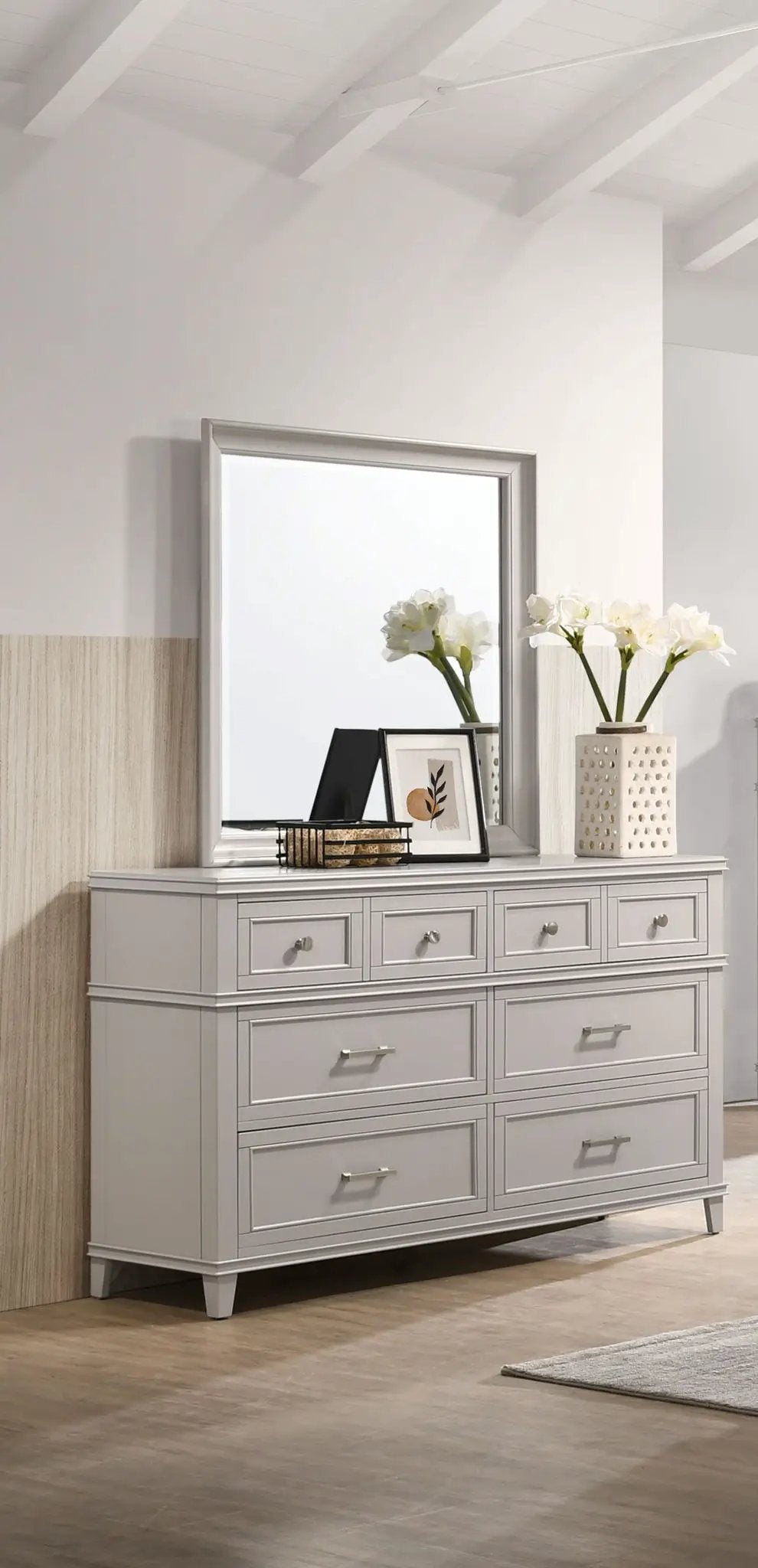 Square Mirror, Stylish Design by HouseOfZazla
