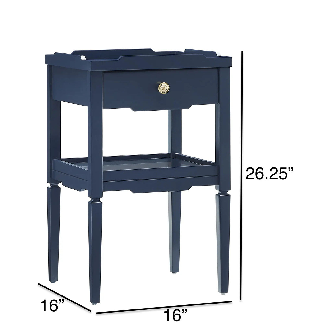 Foley - 1 Drawer Nightstand by HouseOfZazla