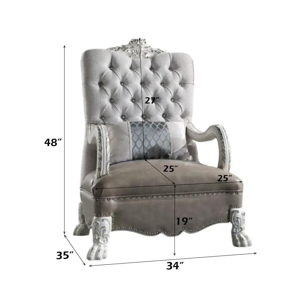 Dresden - Chair w/1 Pillow by Unique Piece Furniture