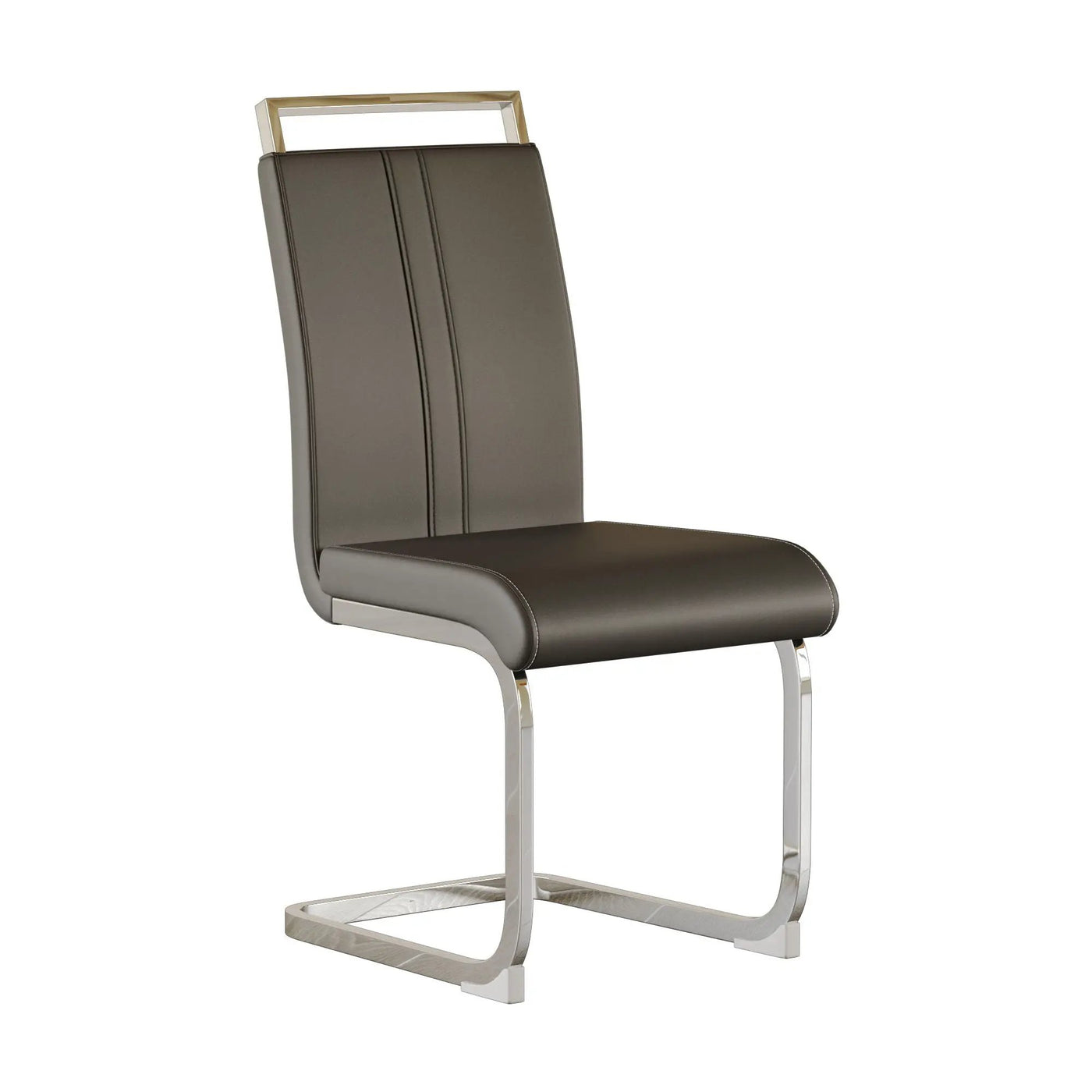 Modern Dining Chairs With Padded Seat, High Back by HouseOfZazla