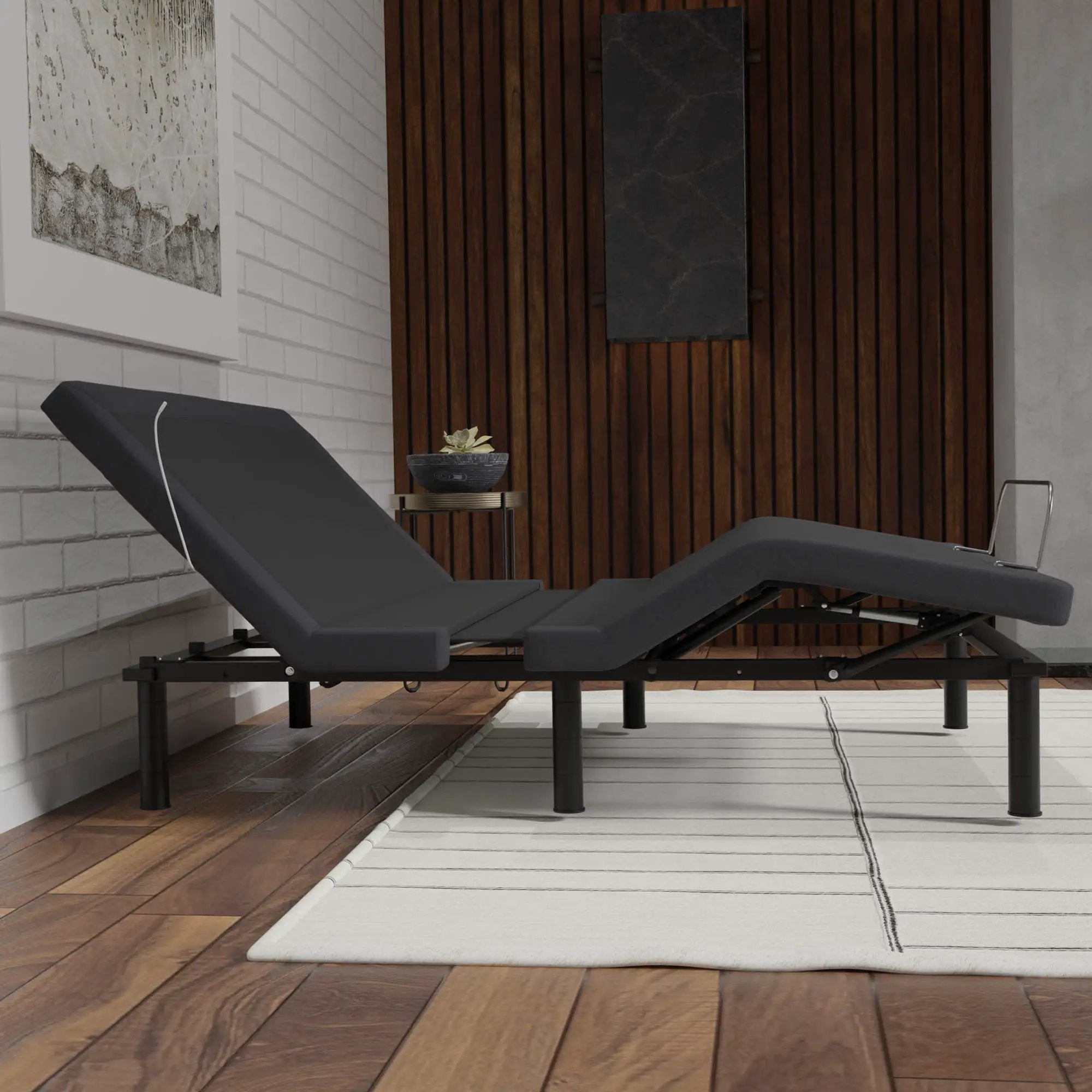 Model G2 Adjustable Base Queen: Voice Command, Glide Tech, LED Lights, Zero Clearance by HouseOfZazla