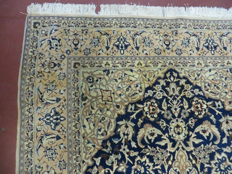 4' X 6' Handmade Ultra Fine India Floral Oriental Wool Silk Rug Hand Knotted by Jewel Rugs